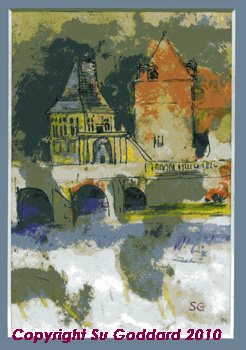 Copyright Su Goddard: Scenes from Perigord - Brantome